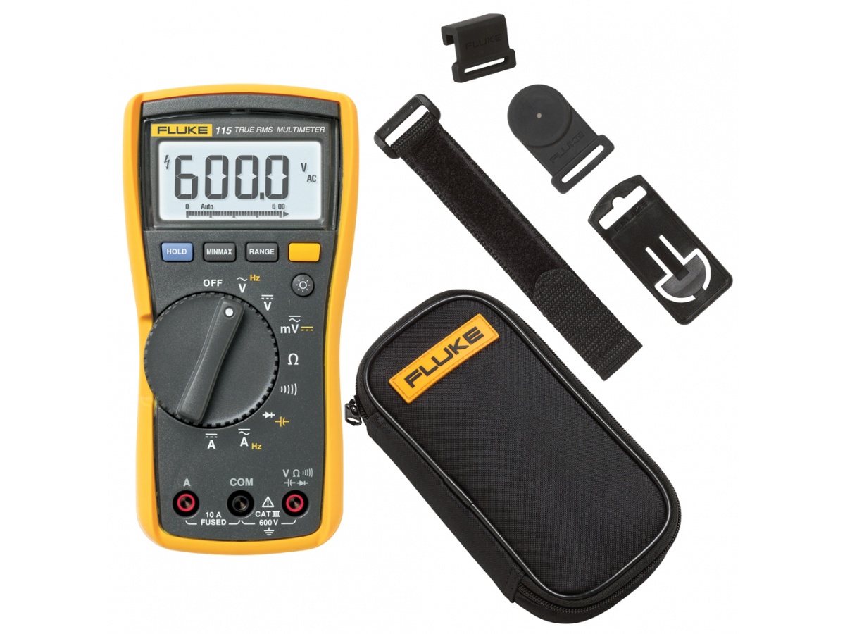 FLUKE 115 TRUE RMS Multimetre x 5-Fotoğraf