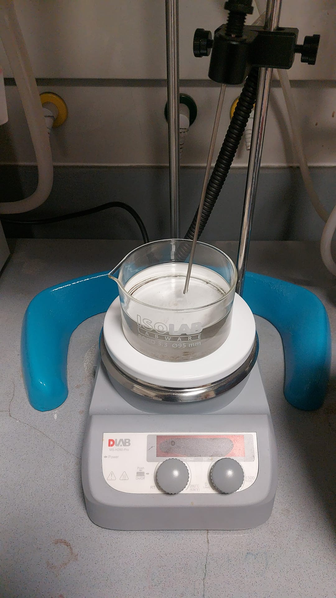 Isıtıcılı Manyetik  Karıştırıcı-Fotoğraf