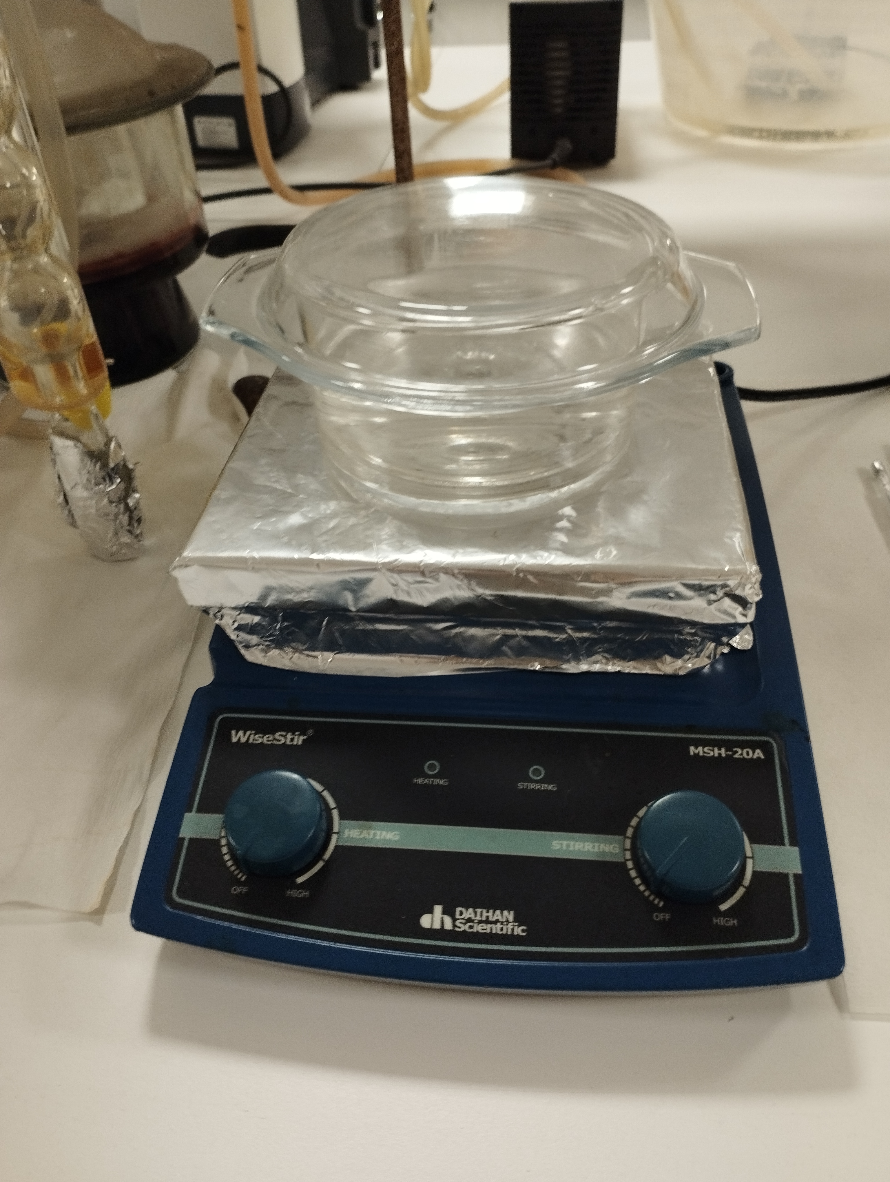 Manyetik Karıştırıcılı Isıtıcı -Fotoğraf